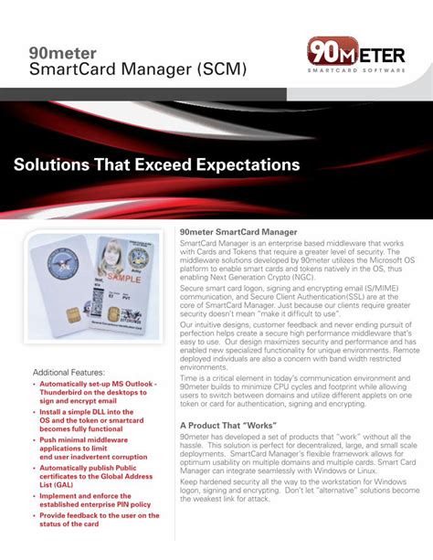 90meter smart card manager|90m smart card manager.